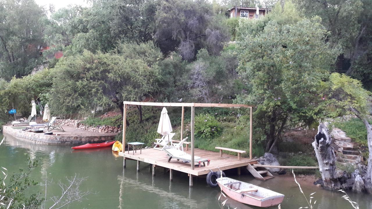 Cabana De Adobe En Lago Rapel Eksteriør billede