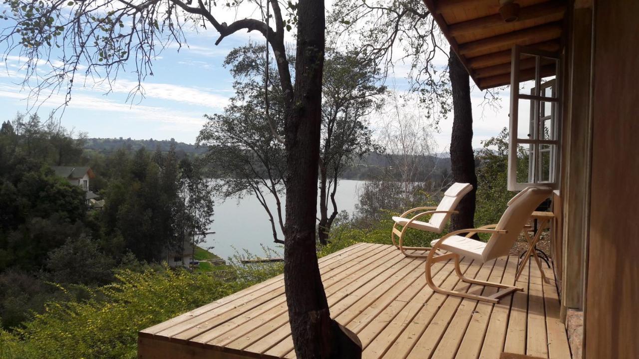 Cabana De Adobe En Lago Rapel Eksteriør billede